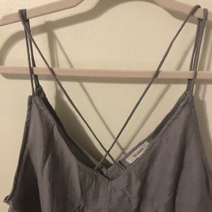 Linen strappy camisole from Anthropologie